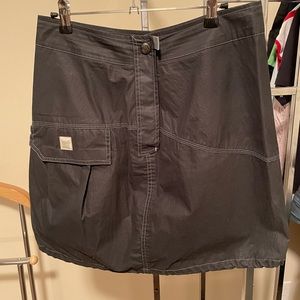 Used black mini skirt size 8
